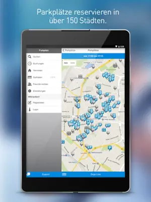 ampido Parken ParkplatzSharing android App screenshot 9