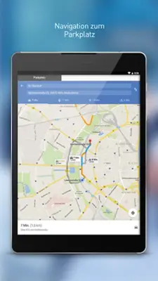 ampido Parken ParkplatzSharing android App screenshot 1