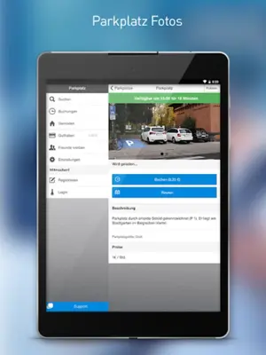 ampido Parken ParkplatzSharing android App screenshot 7